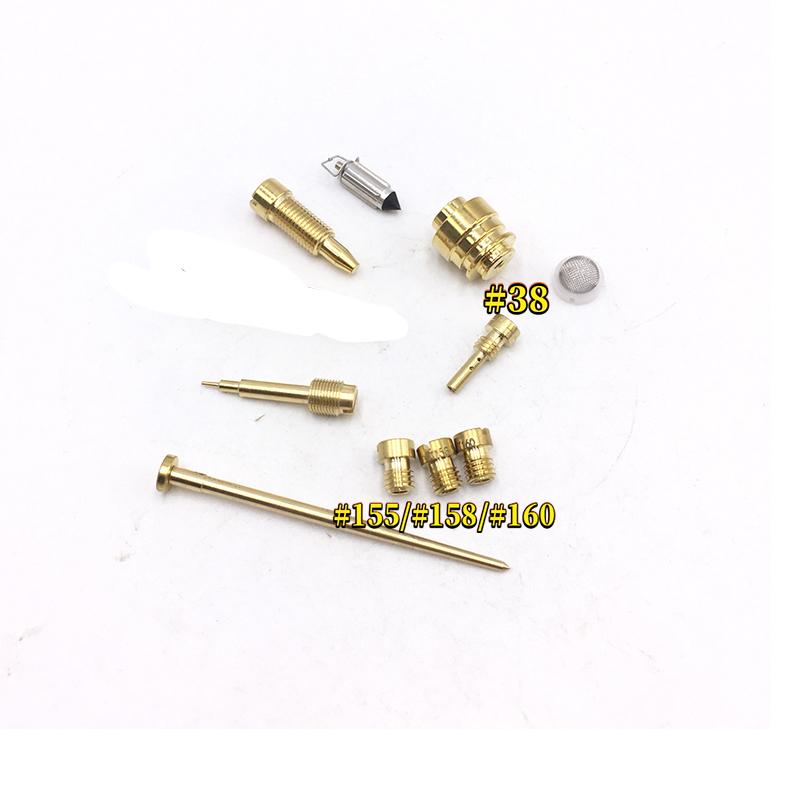 4set Fit for Kawasaki Ninja ZX-11 ZZR1100 ZZ-R 1100 1990-2001 Motorcycle Carburetor Repair Kit