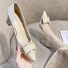 Women Heels Shoes Wedding Shoes Pointed Toe Women Shoes Elegant Office Shoes Women Pumps Women Classic Pumps High Heels 6.5cm