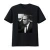 Футболка MALCOLM X На День отца новый цвет винтаж стирка унисекс немного стритстайл удобная дышащая стильная с принтом