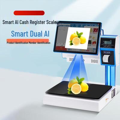 Умные двойные весы POS с ИИ Zhonge Hengsheng C8 (Китайская версия)