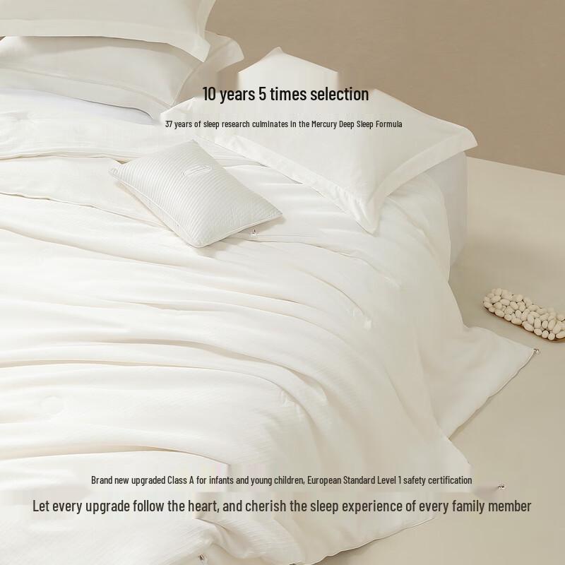 Mercury Home Textiles Qing Sang Tussah Silk Quilt