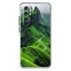Чехол для телефона для Xiaomi Mi Poco X7 X6 X5 NFC X3 Pro 17 15T 15 14T 14 13T 11 12 13 Lite Прозрачный ТПУ Чехол Пейзаж с горными вершинами
