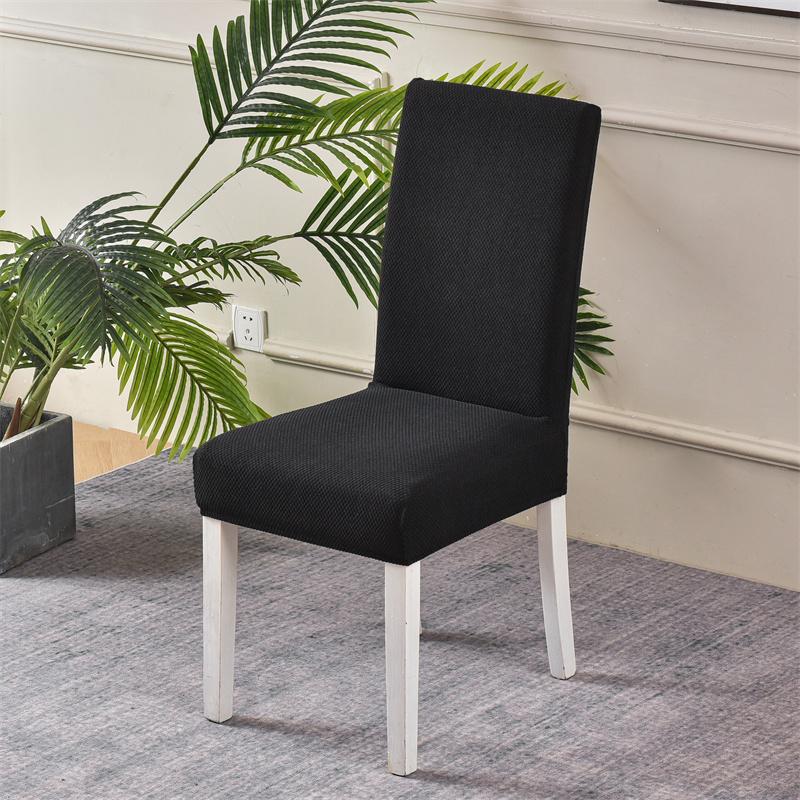 1 шт. жаккардовый эластичный чехол для обеденного стула, чехлы для стульев, универсальный размер, чехлы для сидений для кухни, свадьбы, банкета, дома
