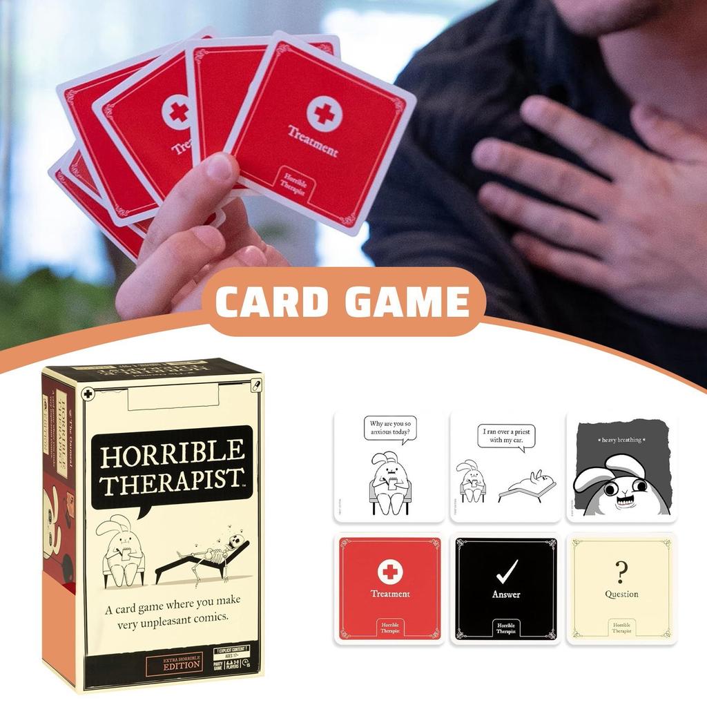 A Card Game Where You Make Very Unpleasant Comics - Adult Card Game For 3-8 Players, Ages 17+ - Party Games & Family Game Night