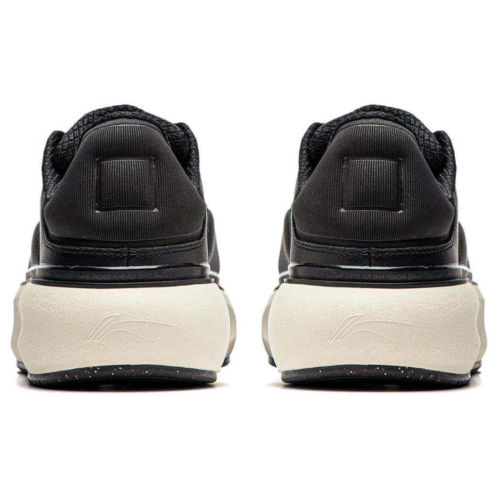 Li Ning Cloud Travel C4D универсальные модные легкие удобные износостойкие нескользящие повседневные туфли с низким верхом мужские повседневные туфли черного цвета AZGU037-2