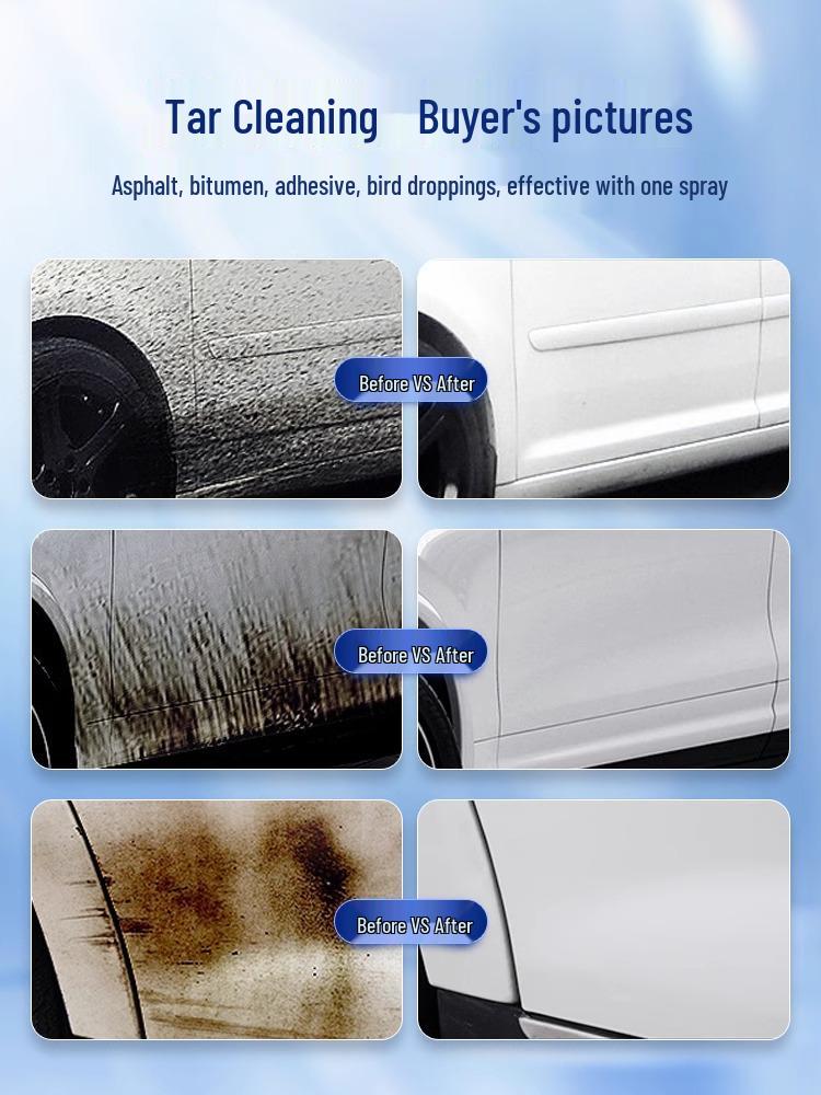 Asphalt & Stain Remover: Effective Car Wash for White Vehicles - Tackles Tree Sap and Gum