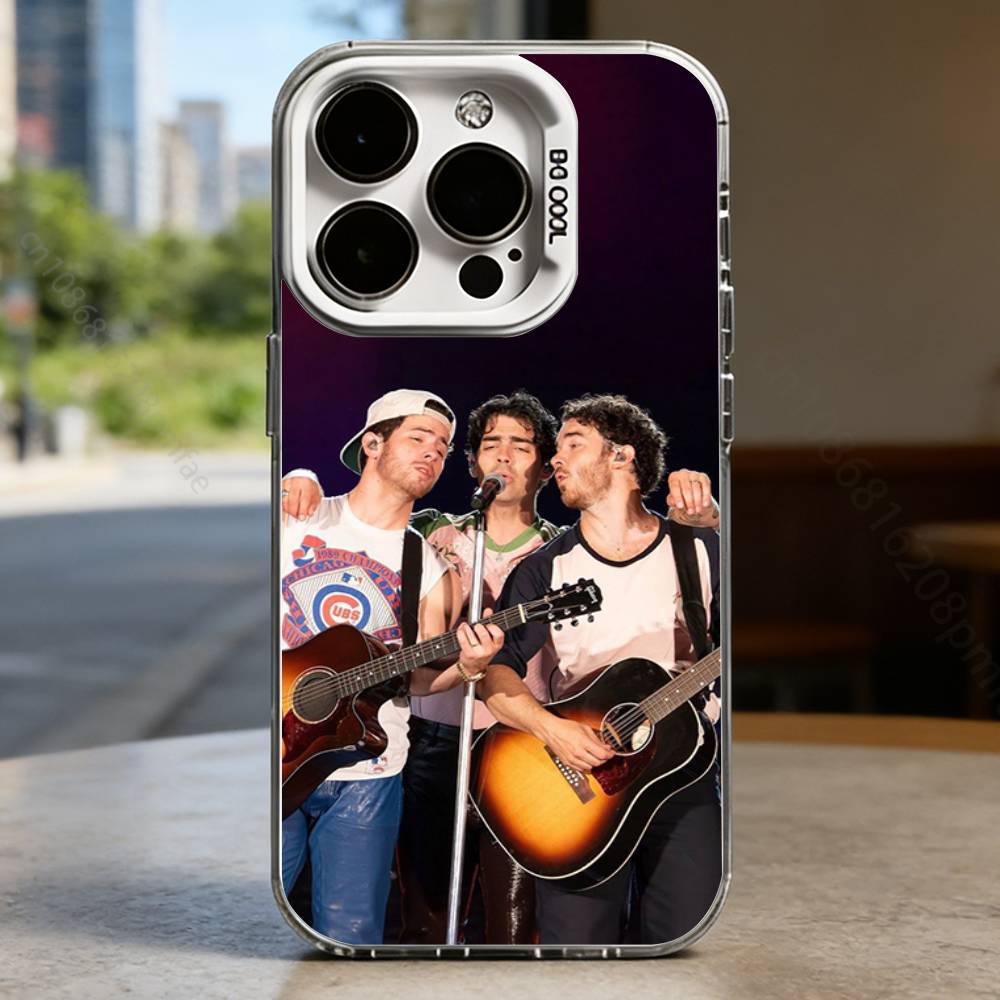 J-Jonas B-Brothers Hard Phone Case for IPhone 16 15 14 13 12 11 Pro Max Plus16E X XR XS Max shockproof Full Cover