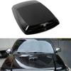 Universal Black ABS Car Decorative Air Flow Intake Hood Scoop Vent Bonnet Cover