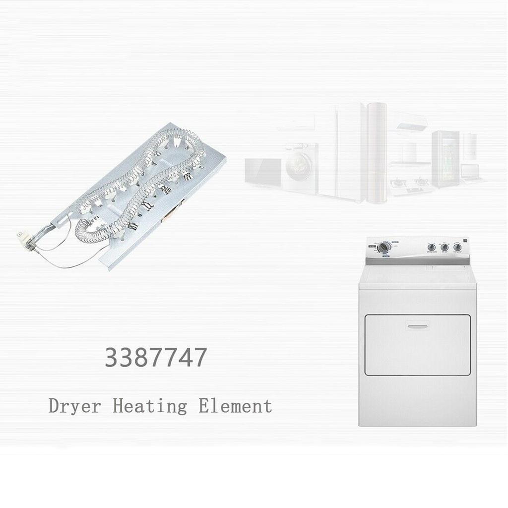 Dryer Heating Element Dryer Accessories Replacement Part WP3387747 3387747 80003 AP2947033 525502 AH344597 EA344597 PS344597