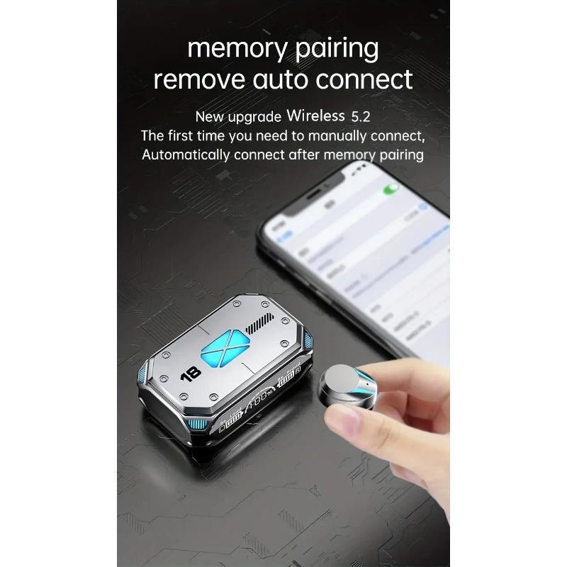 Bluetooth-наушники TWS Беспроводные наушники с шумоподавлением и аккумулятором емкостью 3500 мАч Спортивные гарнитуры с микрофоном