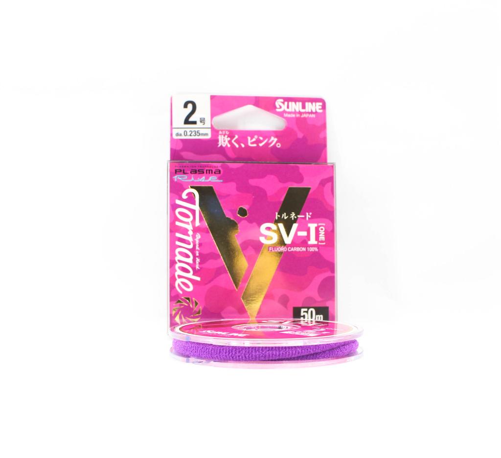 Sunline Фторуглеродный поводок Tornade SV-1 HG 50м размер 2 8 фунтов (6411)
