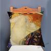 Gold Luxury Decorative Oil Painting Home Decorative Pillow Case Cover Gustav Klimt Gallery Collection Sofa Chair Cushion Cover