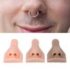 3Pcs Silicone Nose Model Soft Flexible 3D for Practicing Suture Teaching Instructions