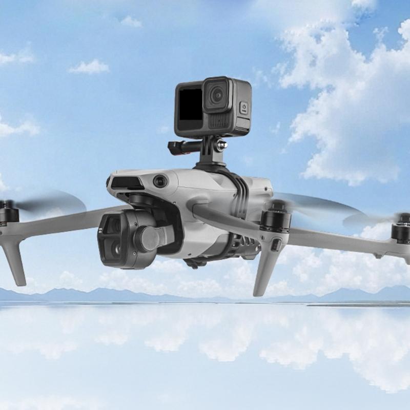 Расширительный кронштейн для крепления экшн-камеры Air 3S, адаптер, фиксированная база, крепление на корпус камеры, аксессуары