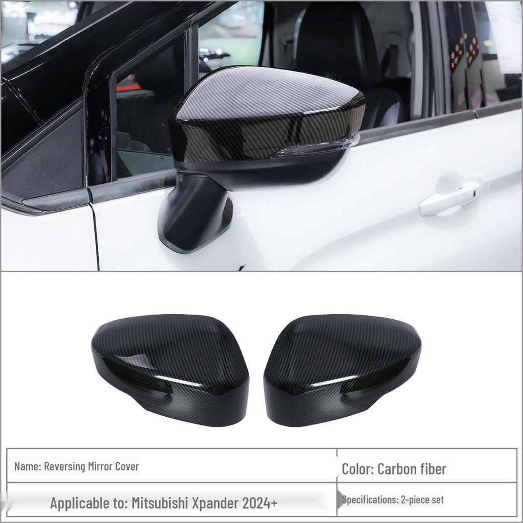 Накладка на рамку зеркала заднего вида Mitsubishi Xpander (2018-2026)