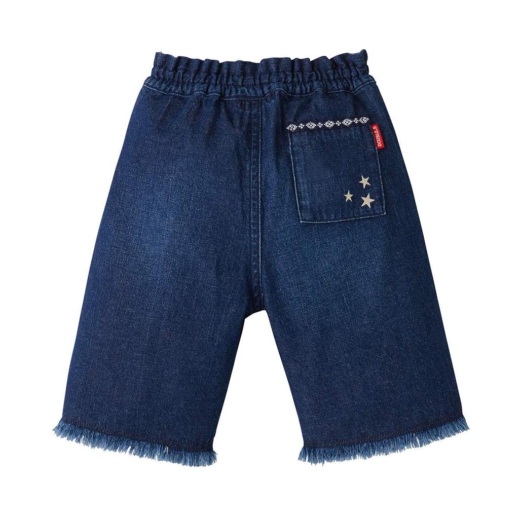 MIKIHOUSE Pants 130cm Indigo Blue DOUBLE_B 63-3203-261