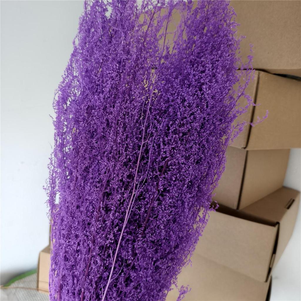 Dried Artemisia annua Flower Bouquet for Home Decor & Wedding with Scented Candle DIY Pack