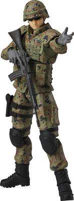 TOMYTEC Figma Little Armory Член Сил самообороны Масштаб не указан Пластиковая раскрашенная подвижная фигурка