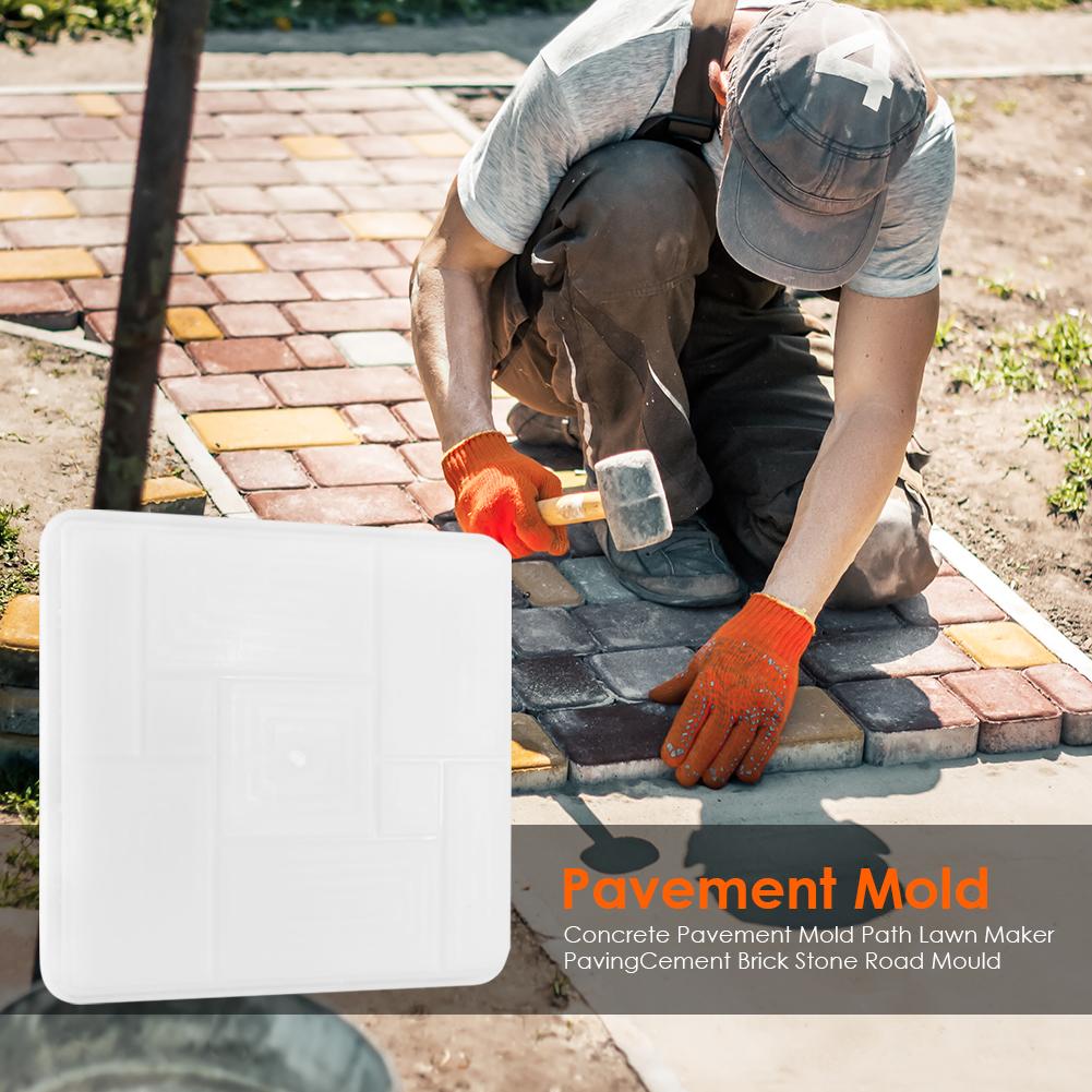 Формы для тротуарной плитки и цементного кирпича Многоразовые Формы для заливки пола Сделай сам Вручную Практичные Портативные Многофункциональные для Домашнего Двора
