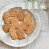 4 Piece 3D Embossed Christmas Gingerbread House Cookie Cutter Easy De-molding Spring Press Design Cookie Mold Green Plastic