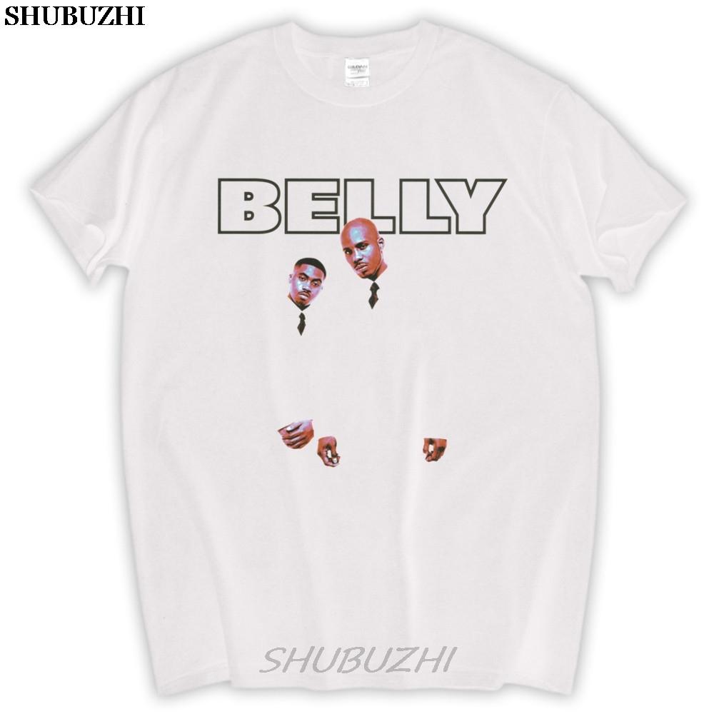 Nas Dmx Belly T Shirt Unisex Brand Cotton Top Tees Summer Fashion Gift For Nas Fans Boys Present