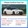 Козырек на окно для Toyota Camry XV70 Daihatsu Altis Sedan 2018~2025 TRD Hybrid Car Боковые окна Дефлектор Дождевик Аксессуары