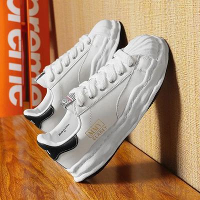 Корейская версия супер горячих растворяющихся ботинок, летние новые туфли для пап, женские Instagram-трендовые толстые подошвы из натуральной кожи sm