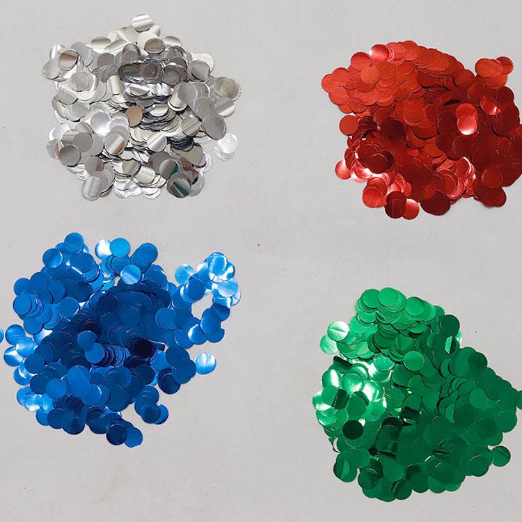 Heart-Shaped Transparent Latex Balloon with Star Sequin Confetti