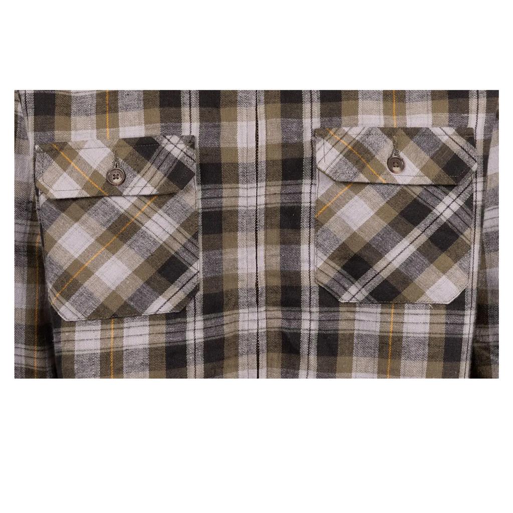 TRESPASS Mens Danehill Sherpa Lined Shirt