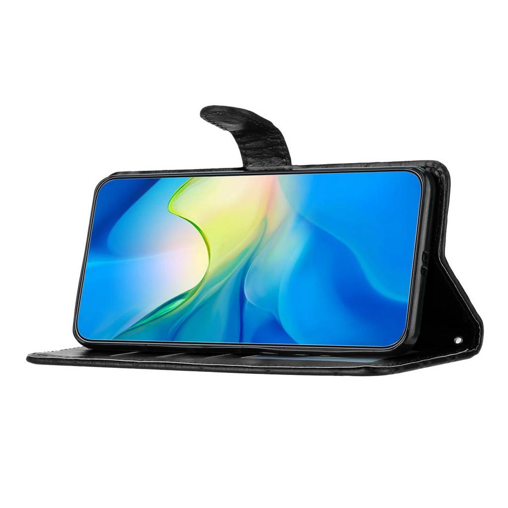 Quilted Pattern Faux Leather Wallet Case for iPhone 7 8 XS 11 12 13 14 15 16 17 Series, 360° Protection with Card Slots & Stand