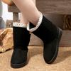 Fashion Fashionable Versatile Women Snow Boots New Autumn Winter Casual Comfortable Cotton Shoes Simple Warm Women's Shoes