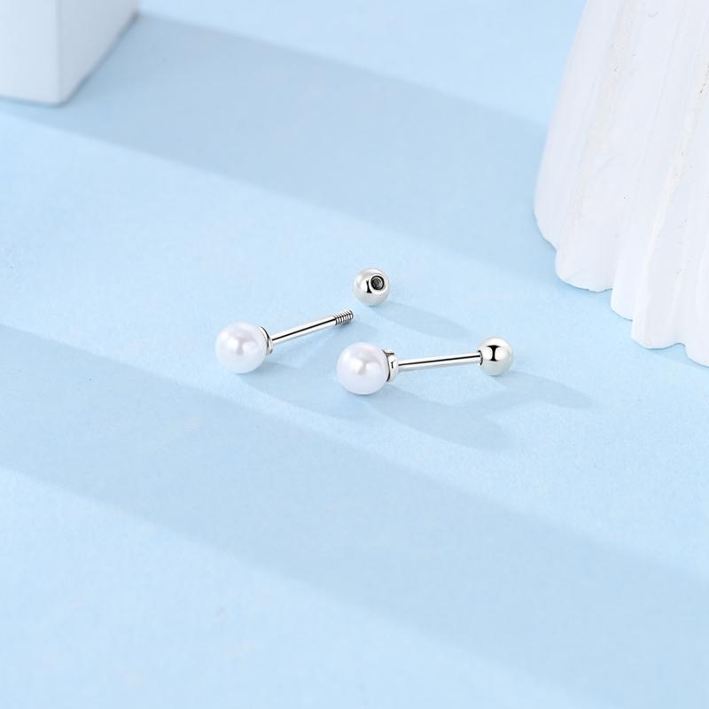 Earrings 925 Silver Shining Snowflake Mini Butterfly Ear Studs For Women Fine Birthday Party Jewelry Gifts