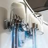 Suction Toothbrush Holder Clear Toothpaste Toothbrush Suction Cup Portable Toothbrush Holder For Shower Wall Mounted Toothpaste