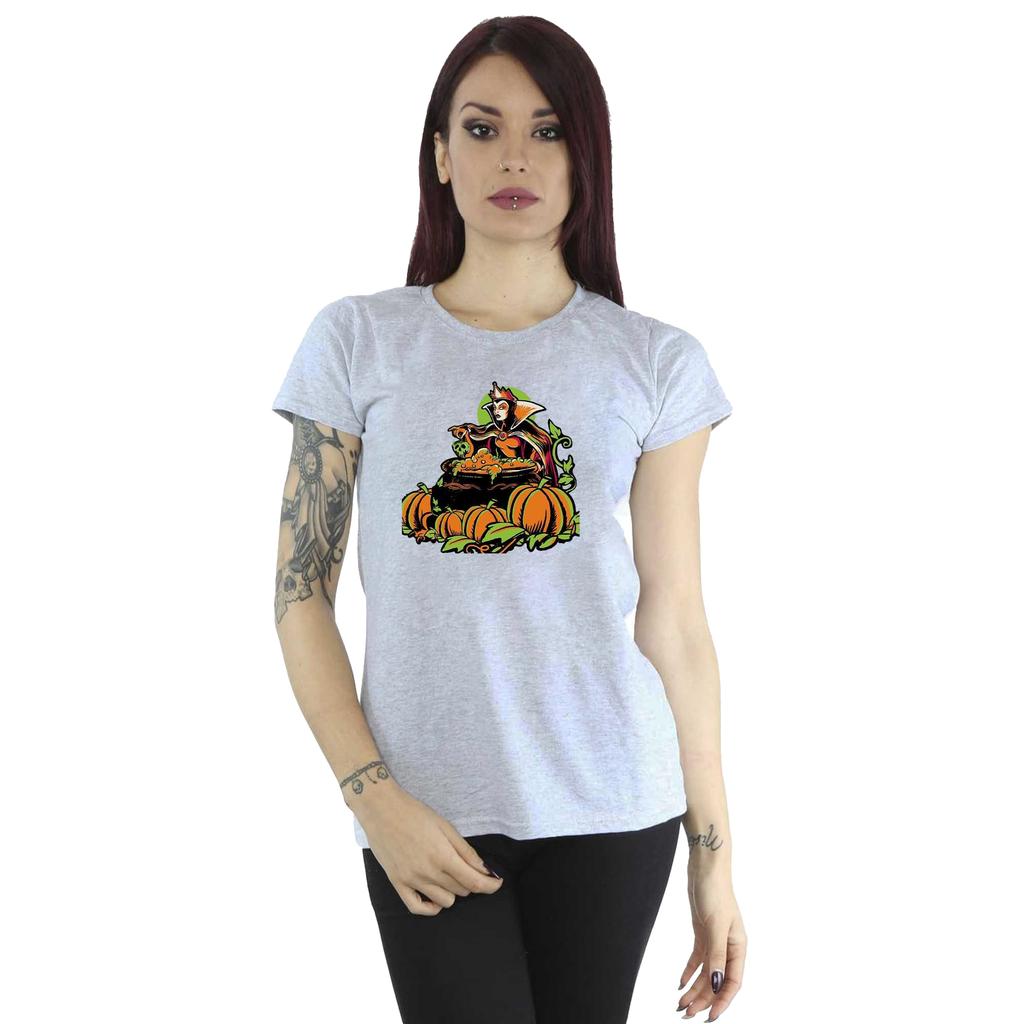 Disney Womens/Ladies Evil Queen Villains Halloween T-Shirt