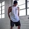 Patchwork Cotton&Mesh Fitness Clothing New Youth Fashion Trend Sportswear Sleeveless Breathable Bodybuilding Men Tank Top