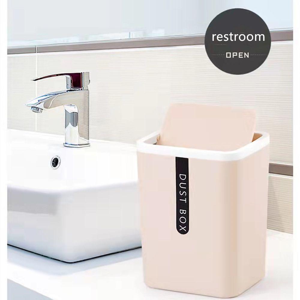 Lightweight Storage bucket 360 Degree Shake cover Trash can Sundries Barrel Mini Small Waste Bin