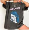 2026 Лето Женская футболка Halsey Back To Badlands Хлопок и дышащая Короткий рукав Уличный стиль Оверсайз Свободная Повседневная