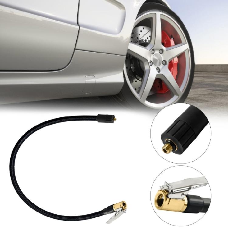 Коррозионностойкий силиконовый адаптер для накачивания шин Быстросъемный резьба 6 мм Для надежной подачи воздуха в различные автомобильные шины