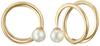 BLOOM June Birthstone Freshwater Pearl K10 Yellow Gold Earrings [Bloom] [WEB Exclusive] 0281-0781-0038-0000