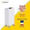 Европейский склад 15 кВтч DIY Комплект бокса для аккумулятора для BMS JK Pace JiaBaiDa 48 В 280 Ач 314 Ач Lifepo4 Литий-ионный IP54 Металлический