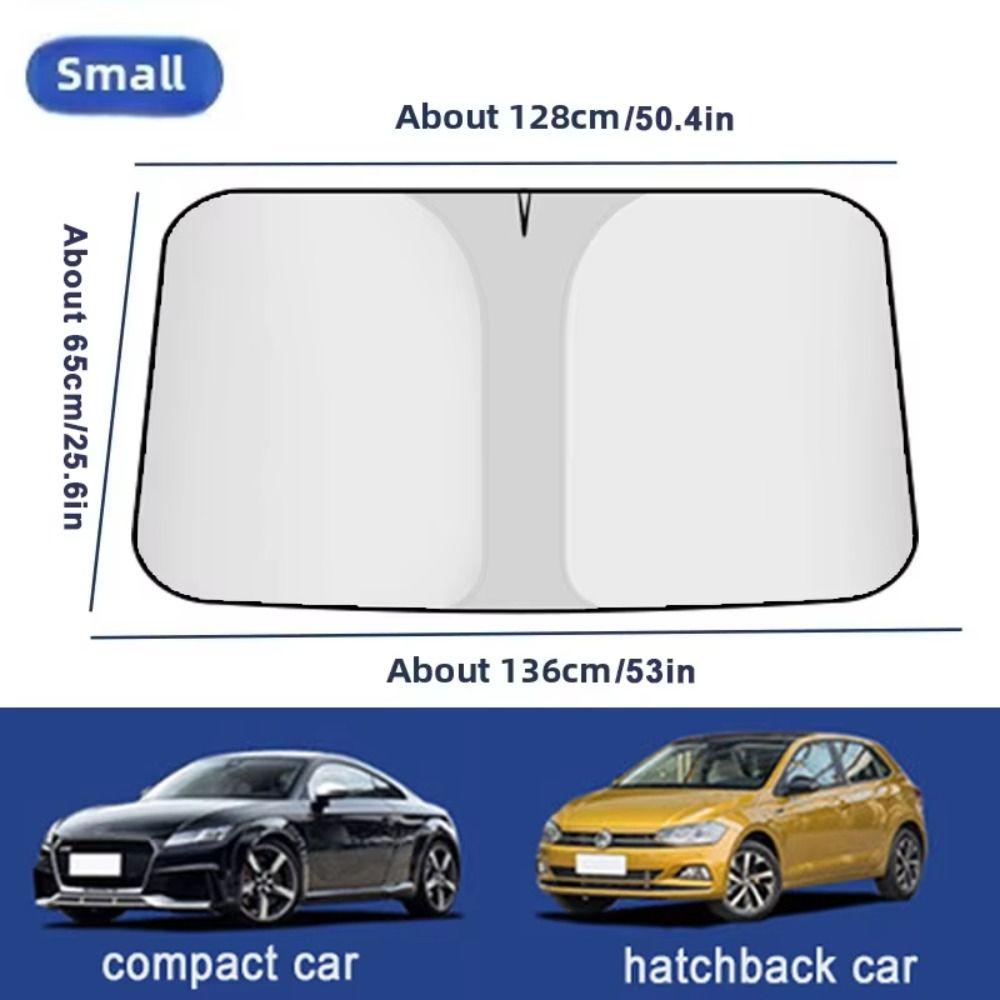 Foldable Car Windshield Sunshade Reflective Car Sun Visor Cover Auto Accessories