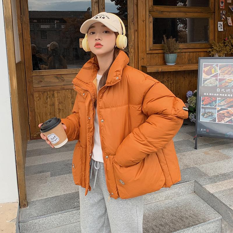 Короткий пуховик, женская свободная толстая куртка, зима 2023, новый стиль