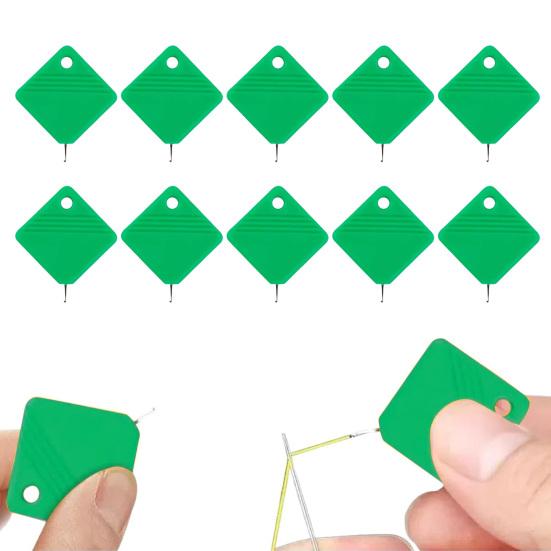 10 шт. нитевдеватель легкий нитевдеватель инструмент для ручного шитья портативный простой в использовании нитевдеватель для пожилых любителей шитья