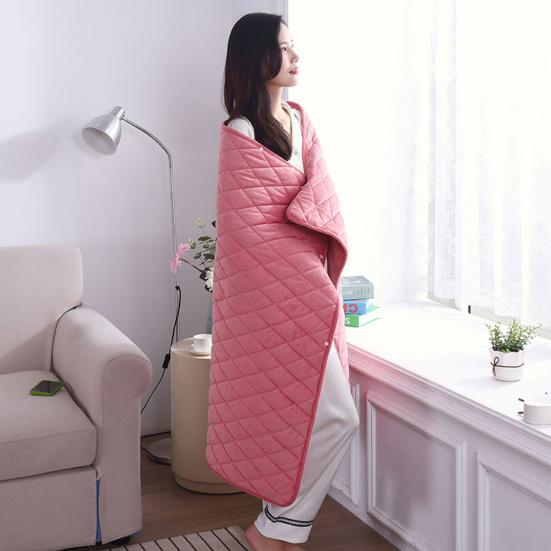 Электрическое одеяло с автоматическим таймером, быстрый нагрев, беспроводной полиэстер, зимний более толстый обогреватель, USB-подогреватель для тела, для холодной погоды