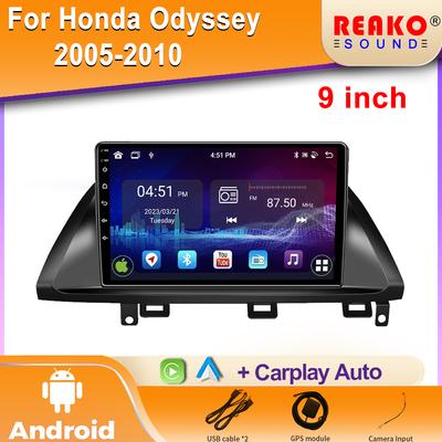 Android для Honda Odyssey 2005-2010 Автомобильное радио Мультимедиа GPS Навигация Беспроводной Carplay 2 Din Экран Стерео 4G Головное Устройство