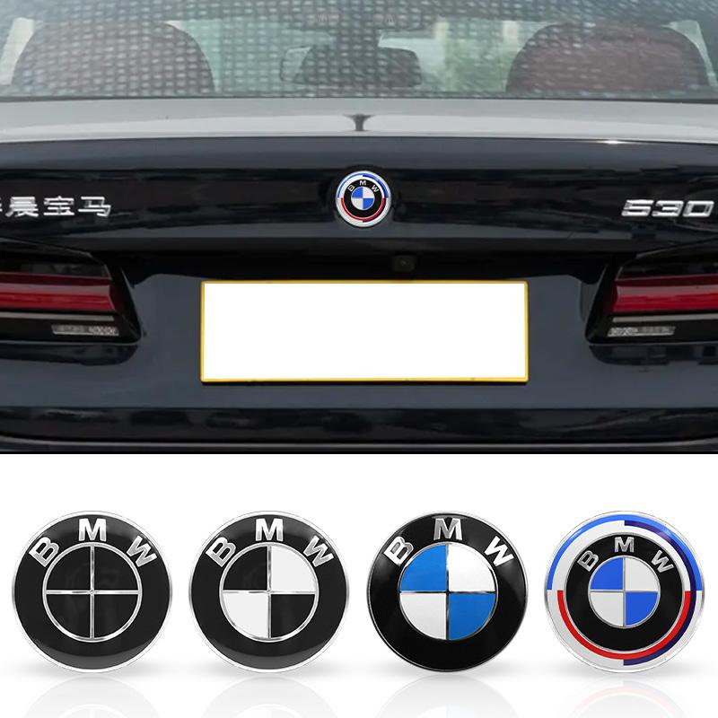 74mm or 82mm rear trunk signs, for BMW F18 F10 E64 E63 E60 E52 E83 E46 E92 E90 E84 E93 G03 F20 X5 X1 front trunk signs.