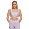 Brassière Femme Urban Classics Color Block - Blanc - XL