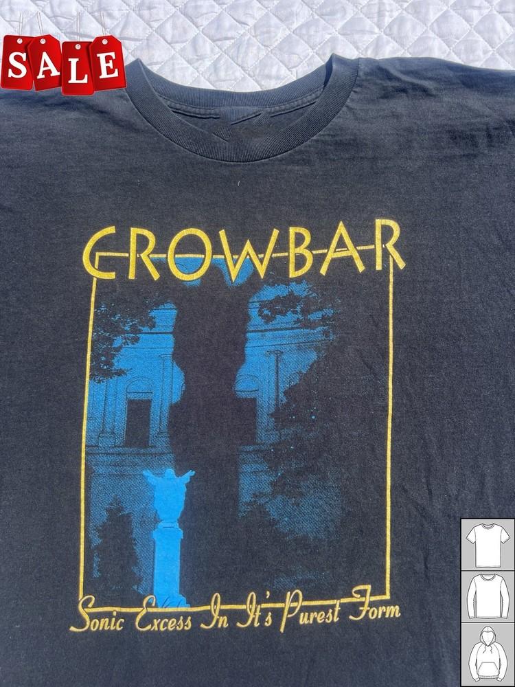 Новая Футболка CROWBAR BAND Подарок для Фанатов Мужская Все Размеры TH564 Унисекс