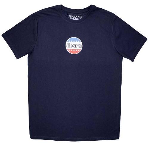 The Doors Unisex Adult Mini Stars Logo T-Shirt