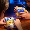 1/2Pcs 3D Puzzle Maze Cube Brain Teaser Rolling Ball Maze Cube